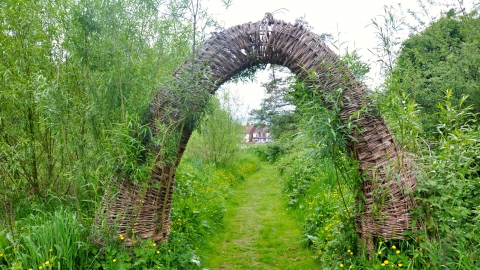 Kingsbury Meadow arch Alexis Evans