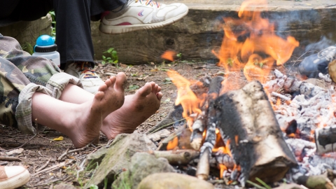 Feet by Fire; Credit: Steve Cheshire