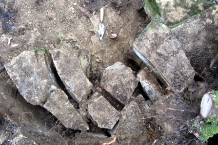 Ufton Fields excavation geology Credit Brian Ellis