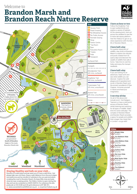 Walk: Brandon Reach Nature Reserve, Warwickshire 