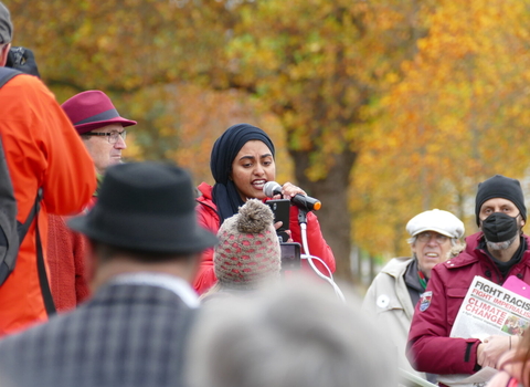 Climate march COP26